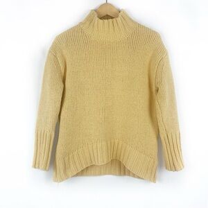 Philosophy Mustard Chenille Turtleneck Sweater